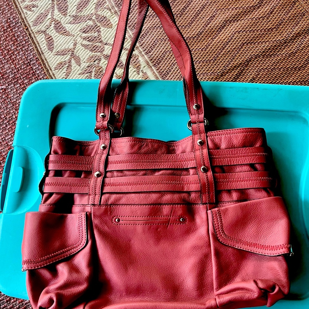 Leather Handbag NWOT Markowsky